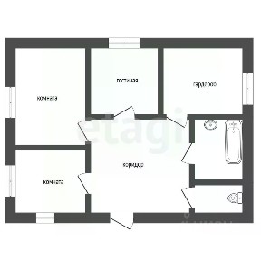 Продается 1-этажный дом, 70,5 м²