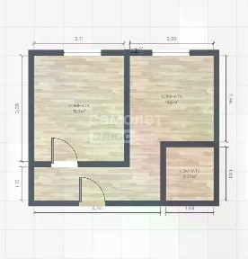 Продается 1-комн. квартира, 55 м²