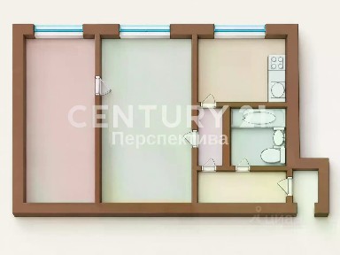 Продается 2-комн. квартира, 42 м²