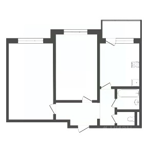 Продается 2-комн. квартира, 53,2 м²