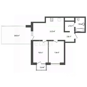Продается 2-комн. квартира, 62 м²