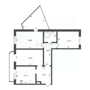Продается 3-комн. квартира, 92,5 м²