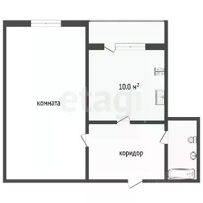 Сдается 1-комн. квартира, 35 м²