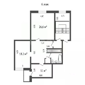 Продается 4-комн. квартира, 108,6 м²