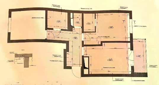 Продается 3-комн. квартира, 55,5 м²