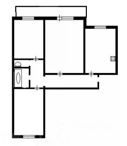 Сдается 3-комн. квартира, 60,5 м²