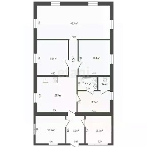 Продается 1-этажный дом, 131 м²