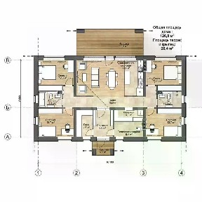 Продается 1-этажный дом, 158,5 м²