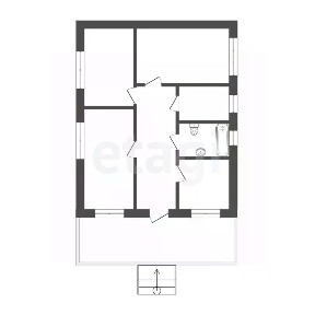 Продается 1-этажный дом, 120 м²