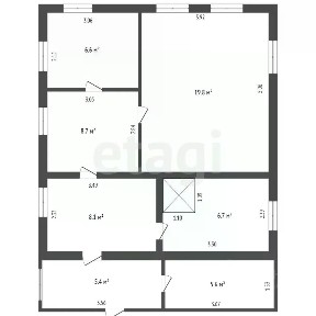 Продается 1-этажный дом, 49,9 м²