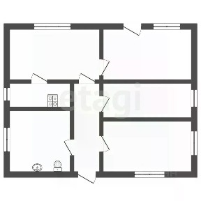 Продается 2/3 часть дома, 54,5 м²