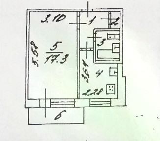 Продается 1-комн. квартира, 30,2 м²