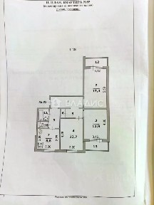 Продается 3-комн. квартира, 72 м²