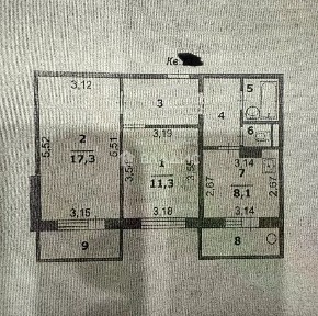 Продается 2-комн. квартира, 50,2 м²
