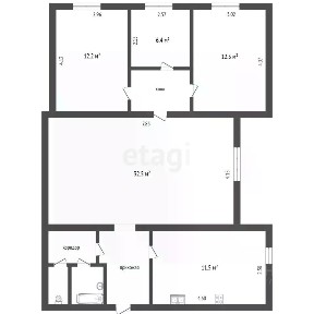 Продается 4-комн. квартира, 91 м²