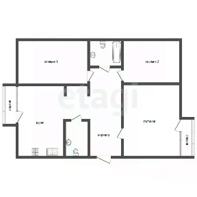 Сдается 3-комн. квартира, 116,5 м²