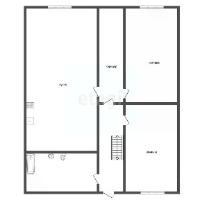 Продается 2-этажный дом, 39,8 м²
