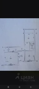 Продается 3-комн. квартира, 65,6 м²