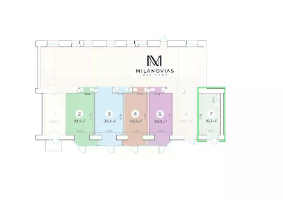 Продается торговая площадь, 18,3 м²
