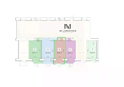 Продается торговая площадь, 24,2 м²