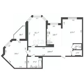 Продается 3-комн. квартира, 91,5 м²