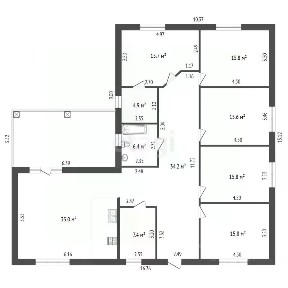 Продается 1-этажный дом, 171,2 м²