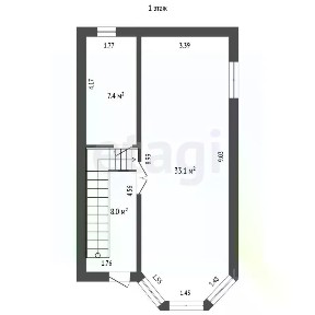 Продается 2-этажный дом, 101,8 м²