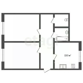 Продается 2-комн. квартира, 46,1 м²