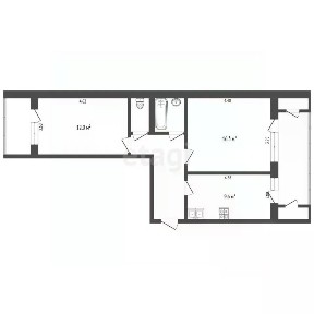 Продается 2-комн. квартира, 48,9 м²