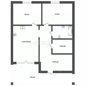 Продается 1-этажный дом, 70 м²