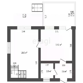 Продается 2-этажный дом, 97,4 м²