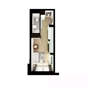 Продается студия, 23,5 м²