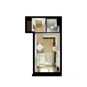 Продается студия, 21,6 м²
