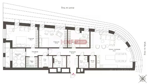 Продается 5-комн. квартира, 137,5 м²
