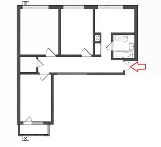 Продается 3-комн. квартира, 59 м²