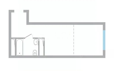 Продается апартаменты-студия, 26,3 м²