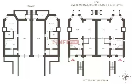 Продается многокомнатная квартира, 328 м²