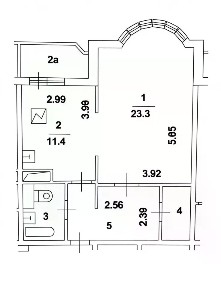 Продается 1-комн. квартира, 52 м²