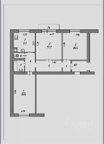 Продается 3-комн. квартира, 81 м²