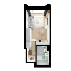 Продается студия, 23,9 м²