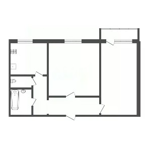 Продается 2-комн. квартира, 50,4 м²