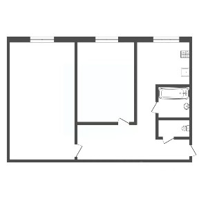 Продается 2-комн. квартира, 38,9 м²