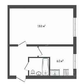 Продается 1-комн. квартира, 29,1 м²