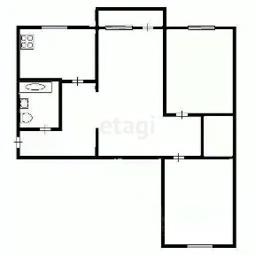 Продается 3-комн. квартира, 58,6 м²