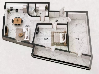 Продается 3-комн. квартира, 83,5 м²