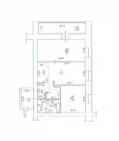 Продается 2-комн. квартира, 57 м²