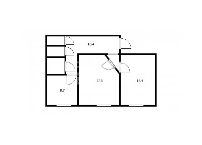 Продается 2-комн. квартира, 58 м²