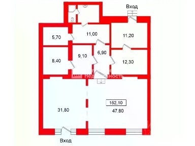 Продается помещение свободного назначения, 152,1 м²