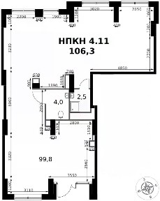 Продается помещение свободного назначения, 106,3 м²