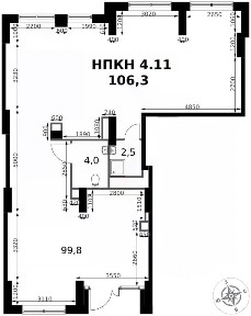 Продается помещение свободного назначения, 106,3 м²